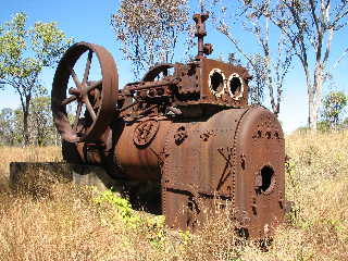 Abandoned Portable Engine in Northern Territory, Australia.