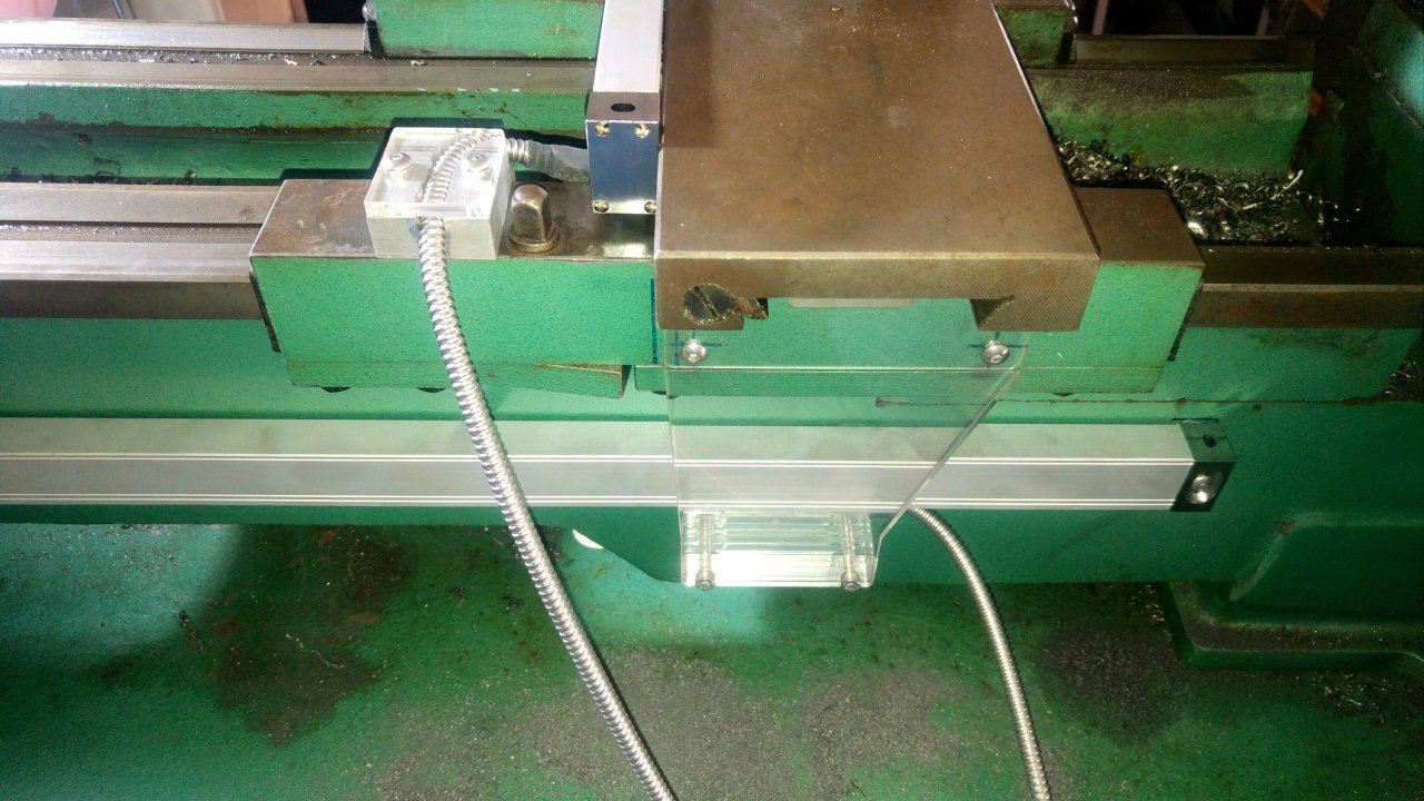 Scales and display mounted